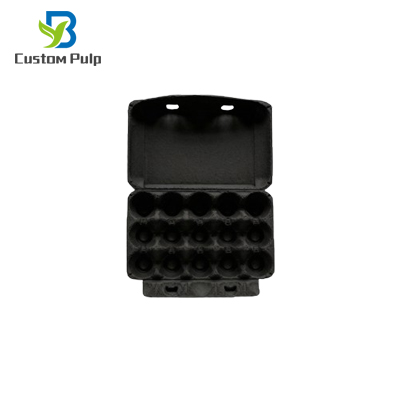 Black 15 Counts Egg Carton Black 15 Counts Egg Carton