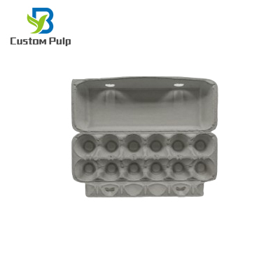 Grey 12 Counts Pulp Egg Carton Grey 12 Counts Pulp Egg Carton