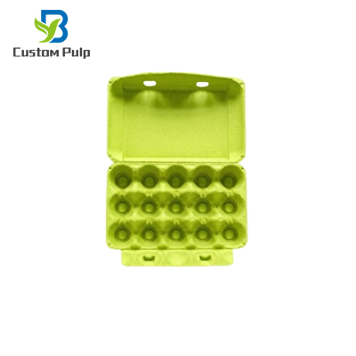 Lime Green 15 Cell Egg Carton Apple Green 15 Cell Egg Carton