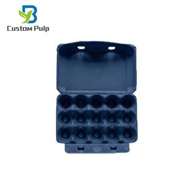 Navy Blue 15 Counts Egg Carton Navy Blue 15 Counts Egg Carton