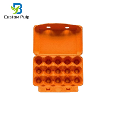 Orange 15 Cells Egg Carton Orange 15 Cells Egg Carton