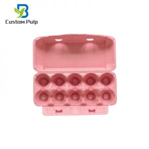 Pink 10 Cells Egg Carton