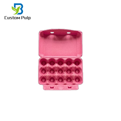 Pink 15 Counts Egg Carton Pink 15 Counts Egg Carton