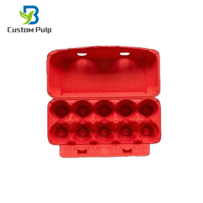 Red 10 Packs Egg Carton Red 10 Packs Egg Carton