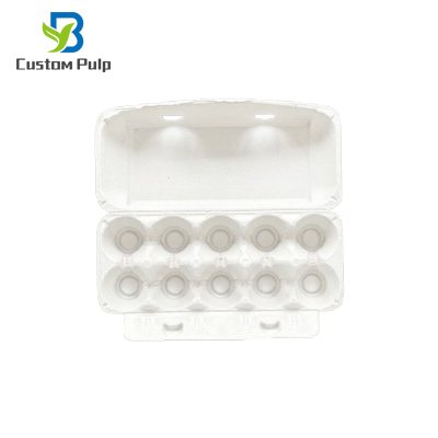 White 10 Cells Egg Cartons White 10 Cells Egg Cartons