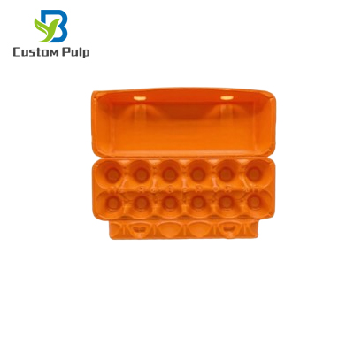 Orange 12 Cells Egg Carton Orange 12 Cells Egg Carton