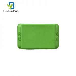 Green 15 Holes Paper Egg Carton 055 Green Egg Carton Factory