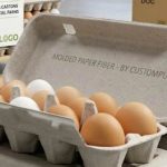 Recyclable pulp Egg Carton for Egg farms Egg Carton Factory