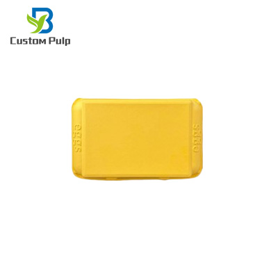 Yellow 15 Packs Pulp Egg Carton 045 Egg Pack Factory Yellow Egg Carton Manufacturer