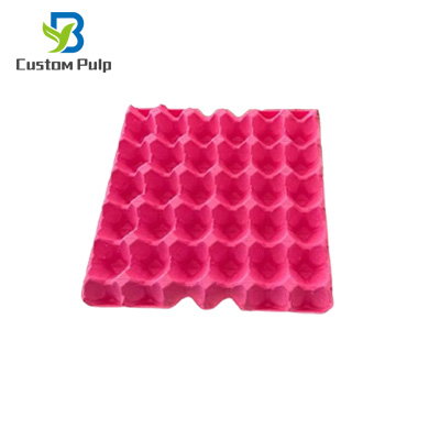 Pink 30 Cells Pulp Egg Tray 003 Pink 30 Cells Pulp Egg Tray 003 Pulp Egg Tray China Factory Wholesale