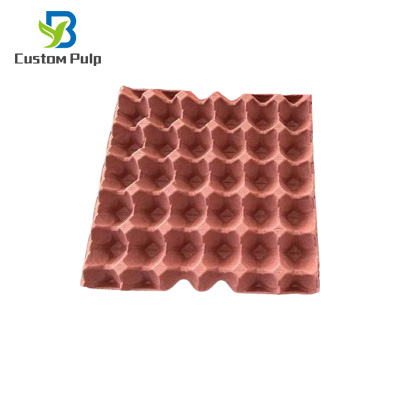 Wine Red 30 Cells Egg Tray 004 Wine Red 30 Cells Egg Tray 004 Paper Egg Trays Factory China Supply