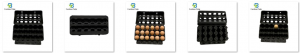 Black ViewTop Egg Carton Pack Molded Pulp Egg Carton Factory