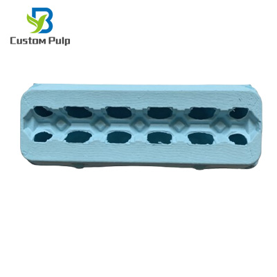 Blue 12 Holes ViewTop Egg Carton Paper Egg Carton Factory Blue 12 Holes ViewTop Egg Carton Paper Egg Carton Factory