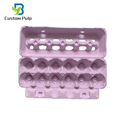 Purple ViewTop 12 Holes Egg Carton 008 Purple ViewTop 12 Holes Egg Carton 008