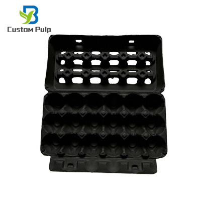 VeiwTop Black 18 Packs Egg Carton 012 VeiwTop Black 18 Packs Egg Carton 012