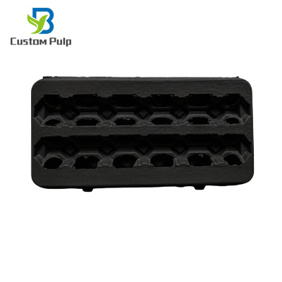 VeiwTop Black 18 Packs Egg Carton Factory sale low Cost Cheap Price Molded Pulp Egg Carton VeiwTop Black 18 Packs Egg Carton Factory sale low Cost Cheap Price Molded Pulp Egg Carton