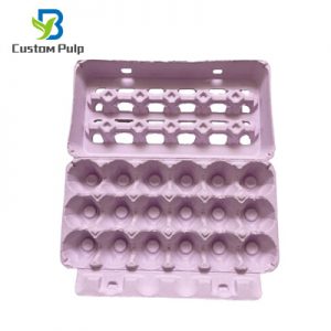 Purple 18 Packs ViewTop Egg Carton 015